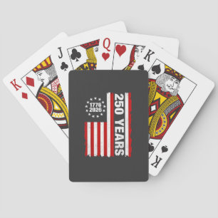 Vintage USA Semiquincentennial 250. Jubiläum Spielkarten
