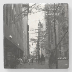 Vintage USA Washington Straße Steinuntersetzer