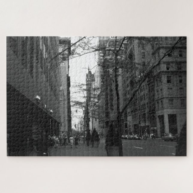 Vintage USA Washington Street Puzzle (Horizontal)