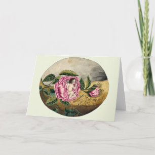 VINTAGE VALENTINE'S DAY CARD FEIERTAGSKARTE