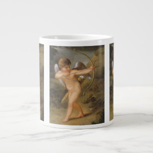 Vintage Valentinstag, Cupid mit Bogen und Pfeil Jumbo-Tasse