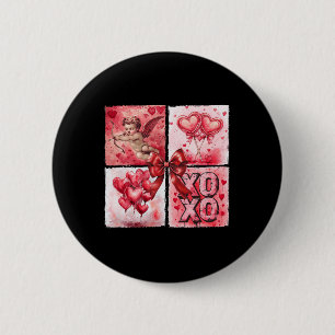 Vintage Valentinstag Cupid Xoxo Herz Llon Candy Co Button