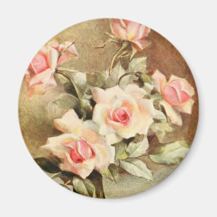Vintage Valentinstag Liebe Romantische Rosen Magnet