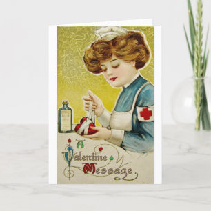 Vintage Valentinstag - Mein Herz gehört dir, Feiertagskarte