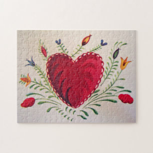 Vintage: Valentinstag - Puzzle