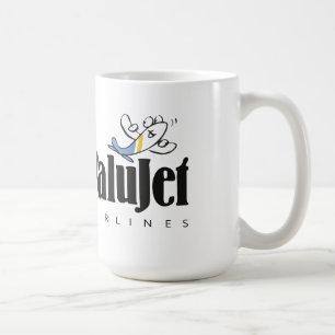 Vintage ValuJet Fluglinien-Glaswaren Tasse
