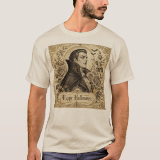 Vintage Vampir Halloween T-Shirt
