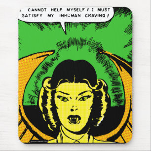 Vintage Vampir Mousepad