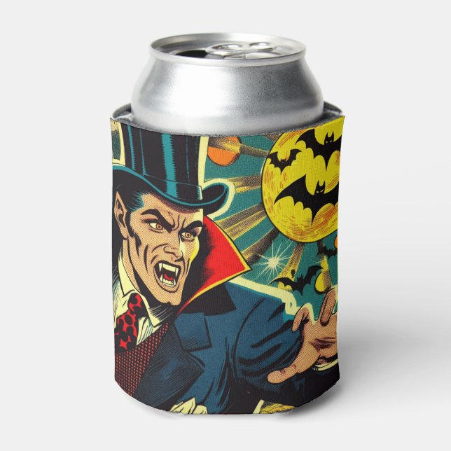 Vintage Vampire-Comicen Dosenkühler (Kanne Vorderseite)
