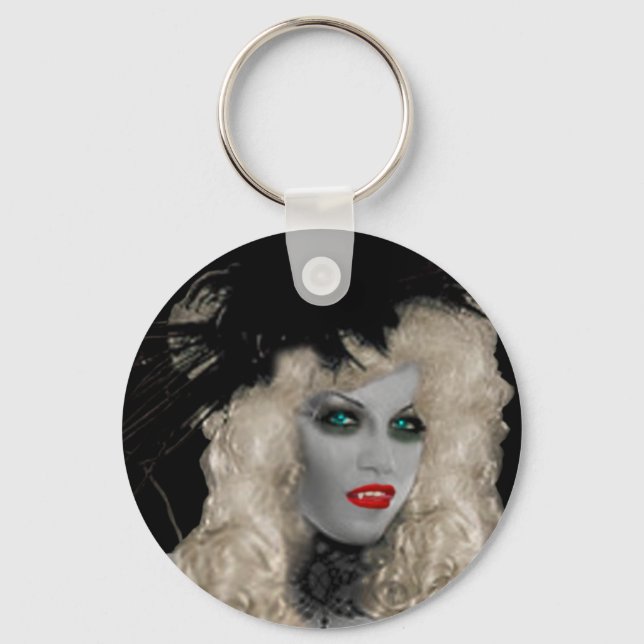 Vintage Vampire Key Chain Schlüsselanhänger (Vorderseite)