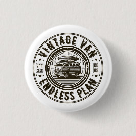 Vintage Van Endless Plan Button