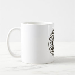 Vintage Van Endloser Plan Kaffeetasse