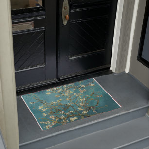 Vintage Van Gogh Mandelblüten Fußmatte