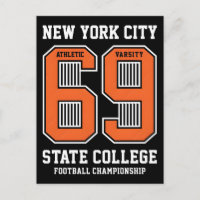 Vintage Varsity New York City Typografie Vektor Il