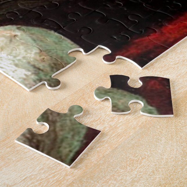 Vintage Vase mit Peonies, Vincent van Gogh. Puzzle (Seite)