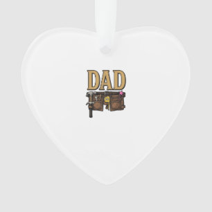 Vintage-Vater-Werkzeuggürtel Vatertag Ornament