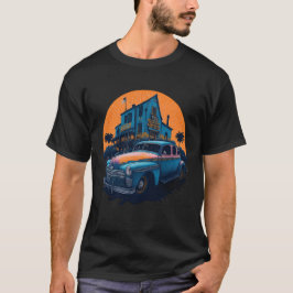 Vintage Vegas-Musik für den Klassiker 10 T-Shirt