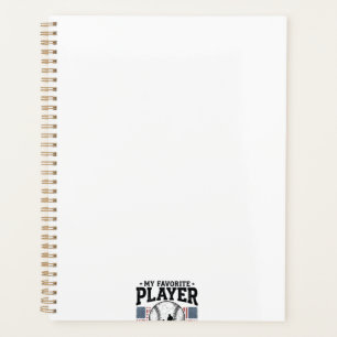 Vintage-Vektordesign - Lieblingsspieler des Baseba Planer