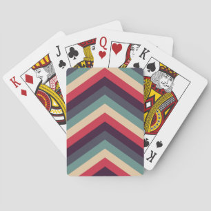 Vintage Velocity Stripes Spielkarten