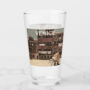 Vintage venezianische Landschaft Glas
