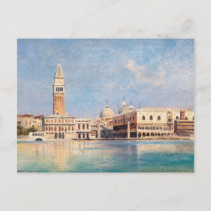 Vintage venezianische Malerei Postkarte