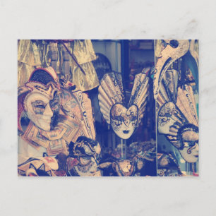 Vintage Venezianische Wasserfarbe Postkarte