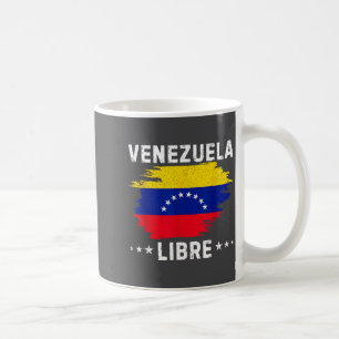 Vintage Venezuela Libre 2026 Venezuela-Flagge Kaffeetasse