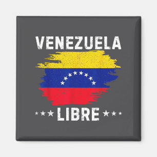 Vintage Venezuela Libre 2026 Venezuela-Flagge  Magnet