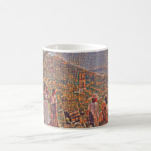 Vintage. Venezuela von früher Kaffeetasse