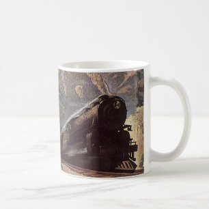 Vintage Verkehr, Bergbahnreise Tasse
