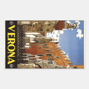 Vintage Verona Italien Aufkleber