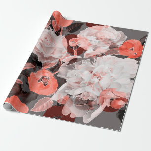 Vintage verschwommene monochrome Kunst und farbige Geschenkpapier