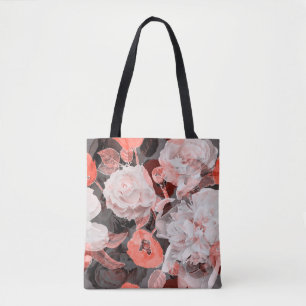 Vintage verschwommene monochrome und farbige Rot,