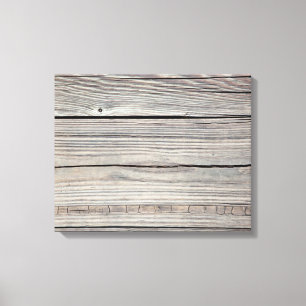 Vintage verwitterter Holz Hintergrund - Altes Bret Leinwanddruck