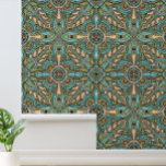 Vintage Verzierte Farben Art Deco Muster Tapete<br><div class="desc">Dies ist ein digital erweitertes Druckmuster eines antiken 1883 verzierten,  bunten Art Deco Designs von Christopher Dresser. Dresser war eine Schlüsselfigur in der ästhetischen Bewegung und ein wichtiger Mitwirkender im alliierten anglo-japanischen Stil.</div>