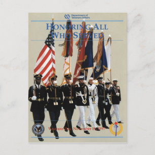 Vintage Veterans day, 1997 - Postkarte