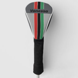 Vintage VHS Pin Striped with Name Golf Headcover