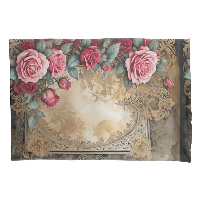 Vintage Victorian  Kissenbezug (Vorderseite)