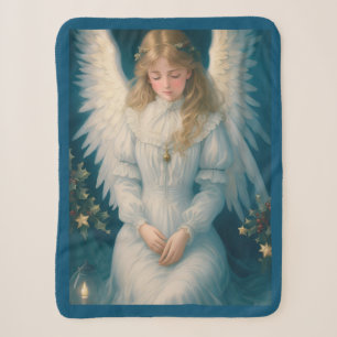 Vintage-Victorian-Weihnachtsengel Sherpadecke