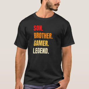 Vintage Videospiele Funny Gamer Gaming Boys Brothe T-Shirt