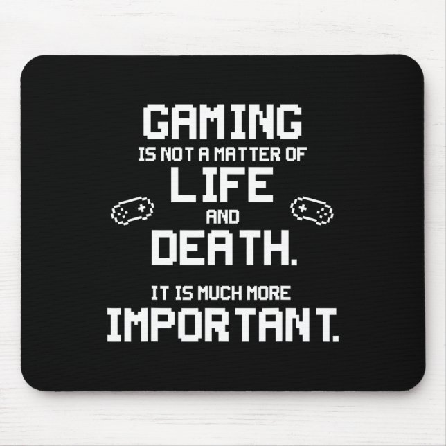 Vintage Videospiele Funny PC Console Gamer Geek Mousepad (Vorne)
