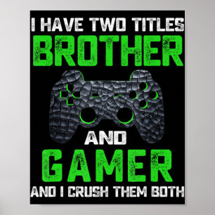 Vintage-Videospiele Lustiges Gamer-Gaming-Geschenk Poster