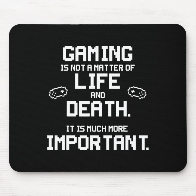 Vintage Videospiele Spaß PC Console Gamer Geek Mousepad (Vorne)