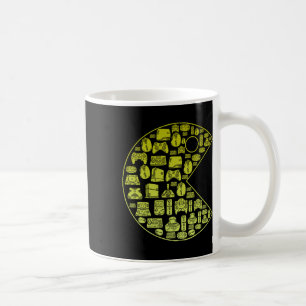 Vintage-Videospielspieler 1980 Retro Millennial Ga Kaffeetasse