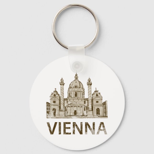 Vintage Vienna Schlüsselanhänger (Vorderseite)