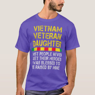 Vintage-Vietnam-Veteranen-Tochter-Shirt-Veteranen- T-Shirt