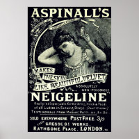 Vintage Viktorianische Ära 1894 Hautpflege und Ad