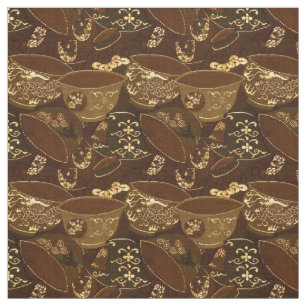 Vintage Viktorianische Ära japanisches Tea Cup Mus Stoff