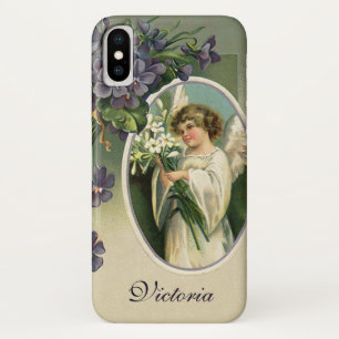 Vintage Viktorianische Blume des Osterangels Case-Mate iPhone Hülle