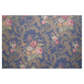 Vintage Viktorianische Blumenstoffe Stoff